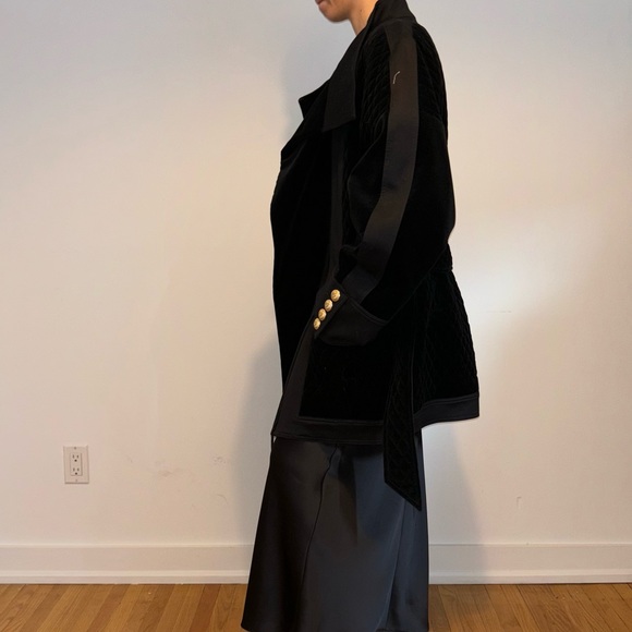 BALMAIN Black velvet jacket - Picture 13 of 13